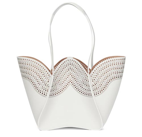 Lili 22 Mini Vienne leather tote from Alaïa